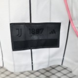 2025-26 Juventus white baseball jersey