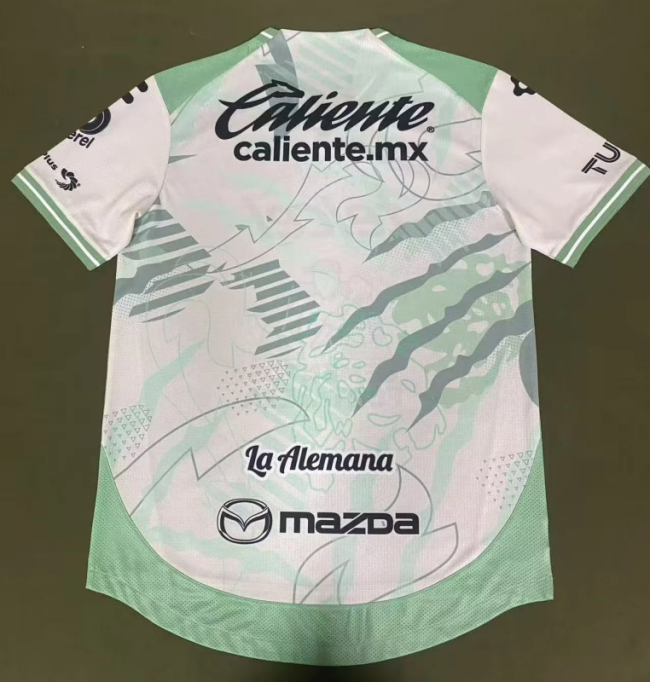 2025-26 Club Leon away player version soccer jersey (The player version is more slim fit, it is recommended to buy one size larger)