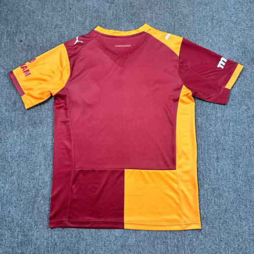 5 star 2025-26 Galatasaray home with sponsor soccer jersey