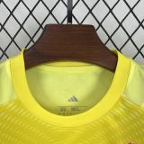 Real Madrid 202526 Yellow Goalkeeper Kids Kit