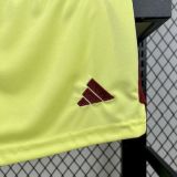 Real Madrid 202526 Yellow Goalkeeper Kids Kit