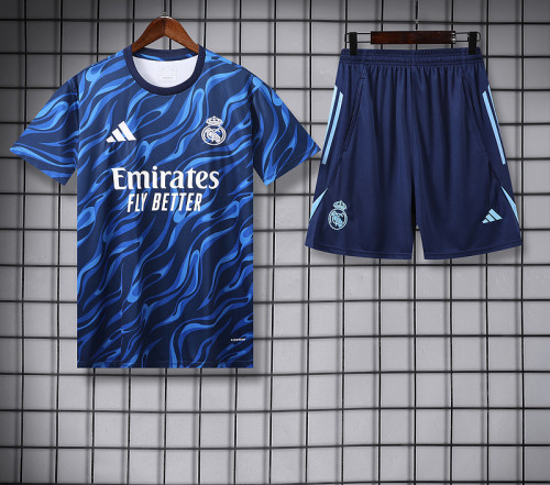 2025-26 Real Madrid blue training suit