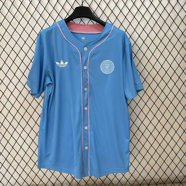 2025-26 Miami blue Baseball jersey size