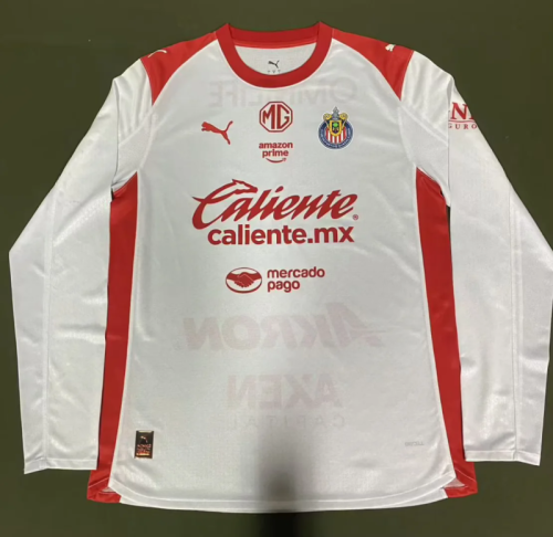 2025-26 Chivas Away Long Sleeve Jersey
