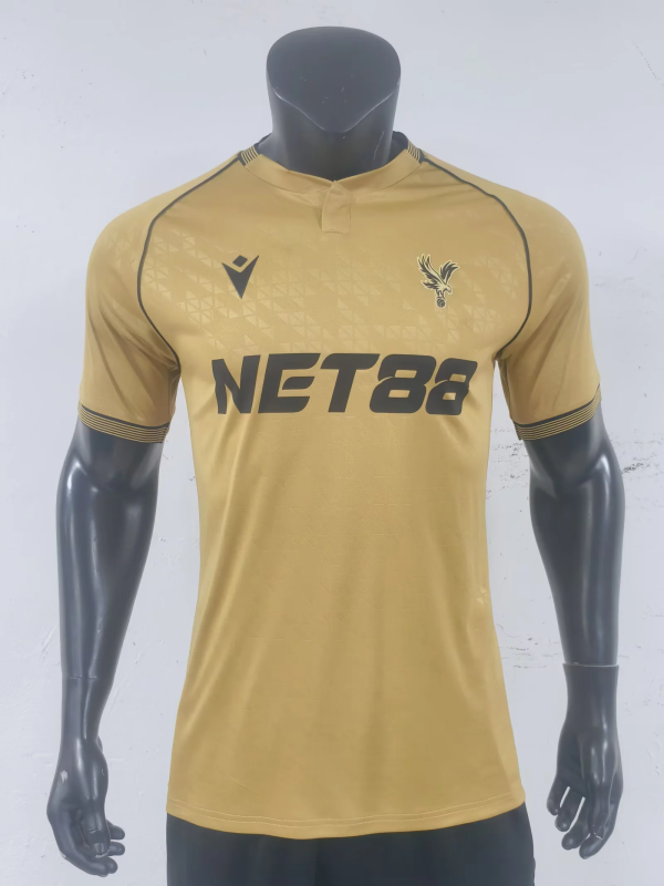 2025-26 Crystal Palace away player version soccer jersey size(The player version is more slim fit, it is recommended to buy one size larger)