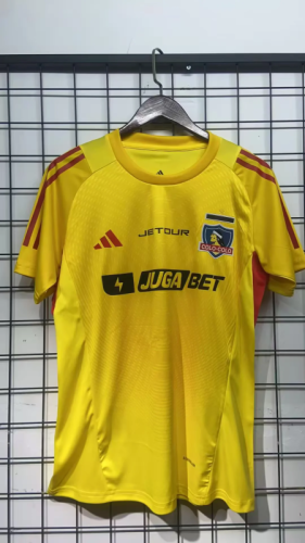 2025-26 Colo Colo Yellow Goalkeeper Jersey