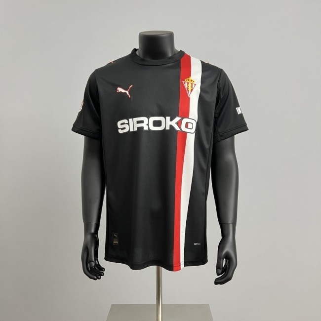 2025-26 Sporting de Gijon Away jersey(The player version is more slim fit, it is recommended to buy one size larger)