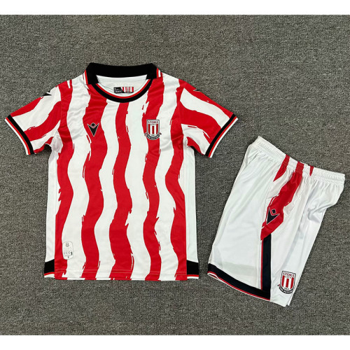 2025-26 Stoke City Home Kids Kit