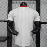 2025-26 Benfica White Retro Model Player Version size (The player version is more slim fit, it is recommended to buy one size larger)