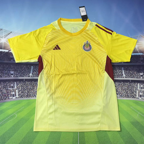 2025 26 Chivas Yellow Goalkeeper