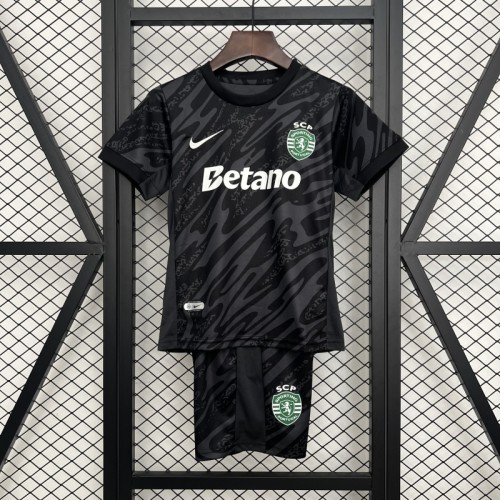 2025-26 Sporting Lisbon Goalkeeper Black