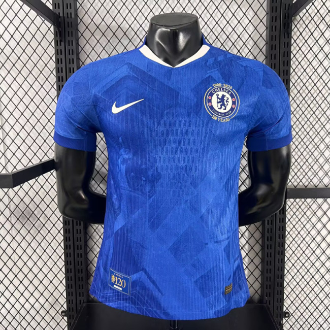 2025 26 CHE 120th Anniversary Edition Player Version Jersey(The player version is more slim fit, it is recommended to buy one size larger)