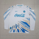 2025-26 Napoli white training long sleeves jersey