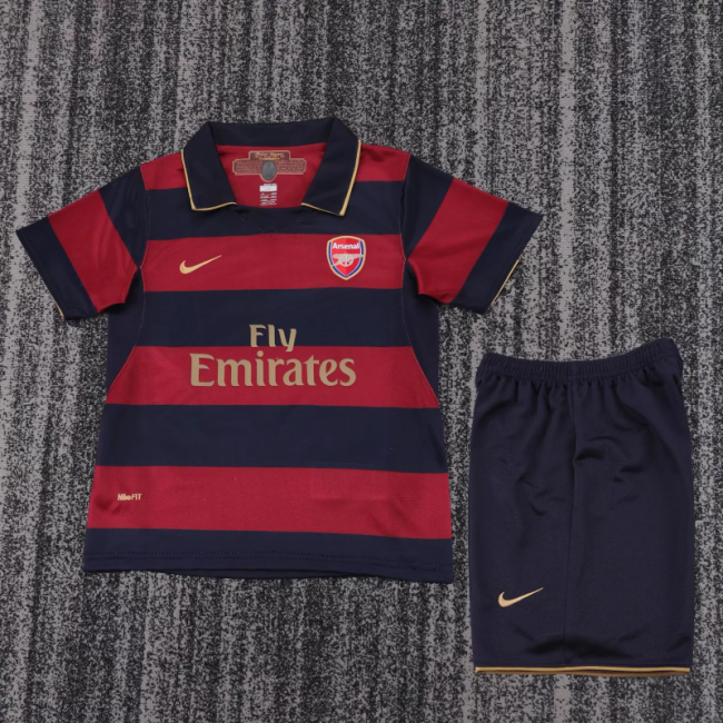 2007-08 Arsenal third Away Retro Kid Kit