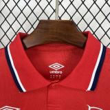 2025-26 Rangers Second Away Red Jersey