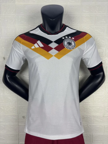 Germany 2025-26 Home player version size (The player version is more slim fit, it is recommended to buy one size larger)