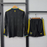 Manchester united 2025-26 Third Away long sleeve Kids Kit