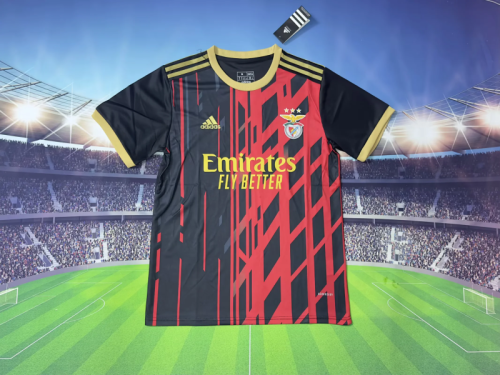 Benfica 2025-26 Black And Red Special Jersey