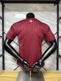 Arsenal 2025-26 red retro version player version jersey size(The player version is more slim fit, it is recommended to buy one size larger)