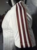 Arsenal 2025-26 white retro version player version jersey size(The player version is more slim fit, it is recommended to buy one size larger)