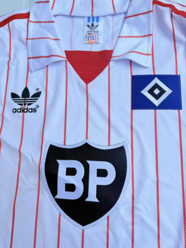 Hamburger SV 1982-83 Home Long Sleeve Retro Jersey5