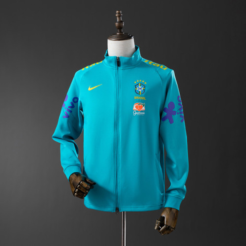 Brazil 2022-23 Lake Blue - Jacket