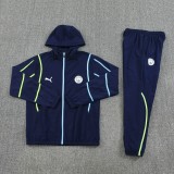 Manchester City 2025-26 Dark Blue Windbreaker