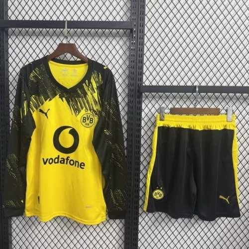 Dortmund 2025-26 home long sleeve uniform