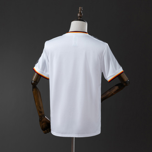 Retro Germany 1986 home soccer jerseys