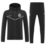 Inter Milan 2025-26 Black Windbreaker