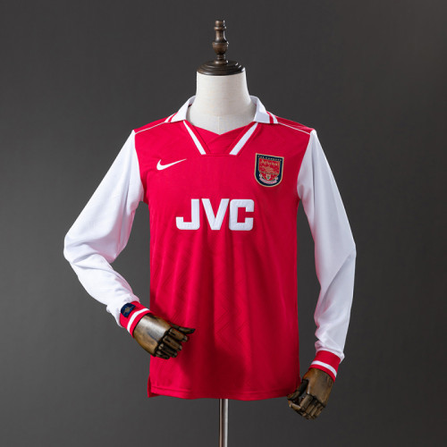 Retro Arsenal 1996-97 Home Long Sleeve soccer jerseys