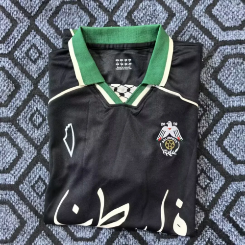 CD Palestino 2025-26 Black 17 soccer jersey3