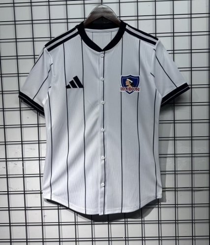 Colo Colo 2025-26 White baseball Jersey