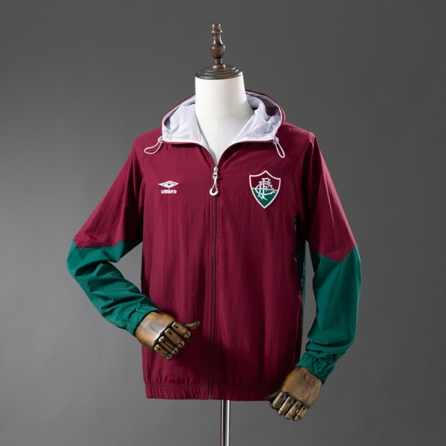 Fluminense 2025-26 Green And Red Windbreaker