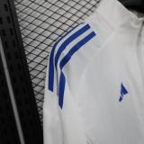 Real Madrid 2025-26 White Windbreaker