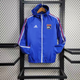 Lyon 2025-26 Blue Windbreaker