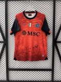 Naples Napoli 2025-26 Halloween version Red soccer Jersey
