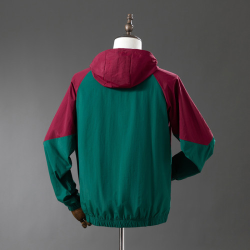 Fluminense 2025-26 Green And Red Windbreaker