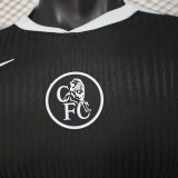 Chelsea 2025-26 Third Away long sleeve player version  (The player version is more slim fit, it is recommended to buy one size larger)