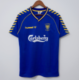 Retro Wimbledon 1988-89 Blue soccer jerseys
