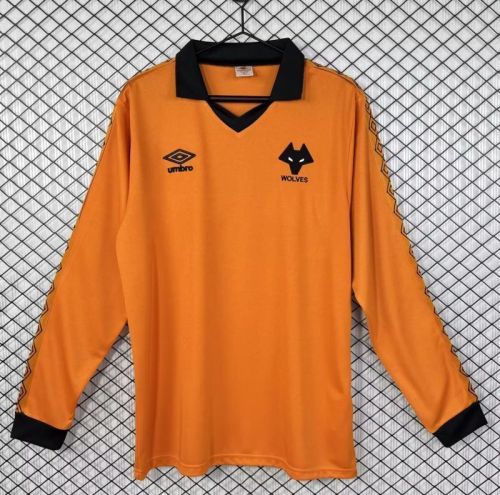 Copy Retro Wolverhampton Wanderers 2002-04 home soccer jersey