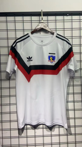 Colo Colo 2025-26 Retro Model White jersey