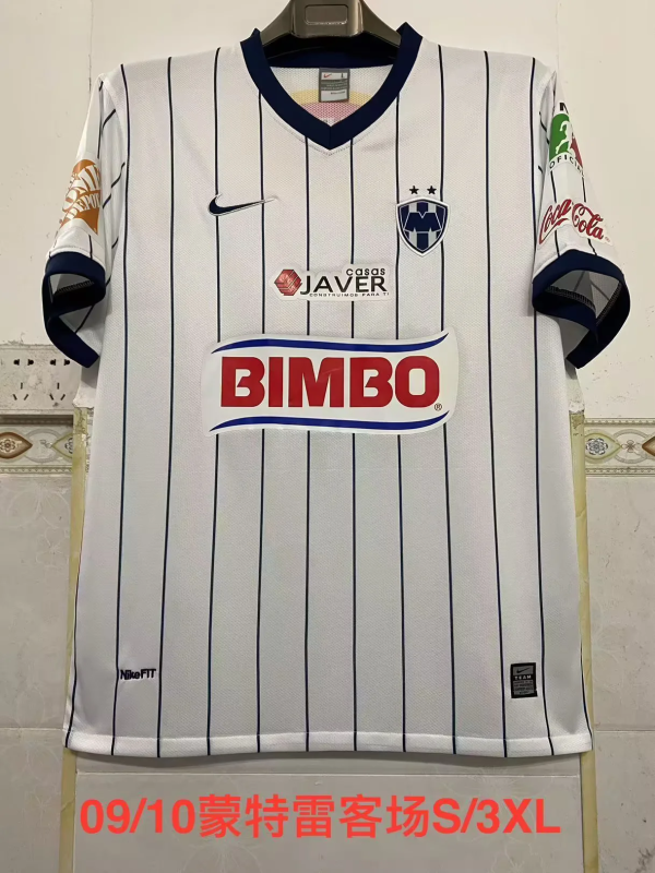 Retro Monterrey 2009-10 Away Soccer Jersey