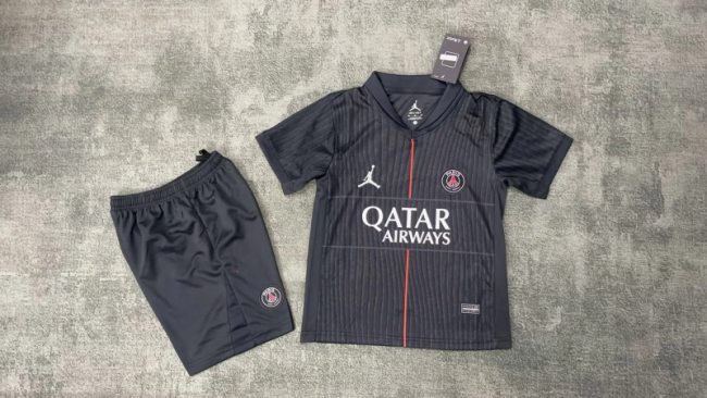 Paris Saint Germain Paris 2025-26 Fourth Away Kid kit