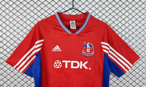 Retro 1998-99 Crystal Palace home soccer jersey