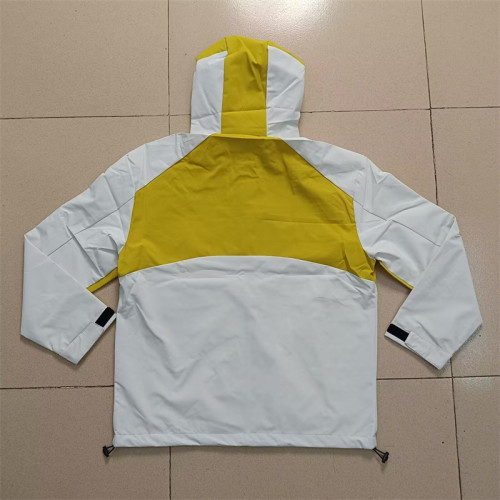 Borussia Dortmund 2025-26 Yellow And White windbreaker(95)