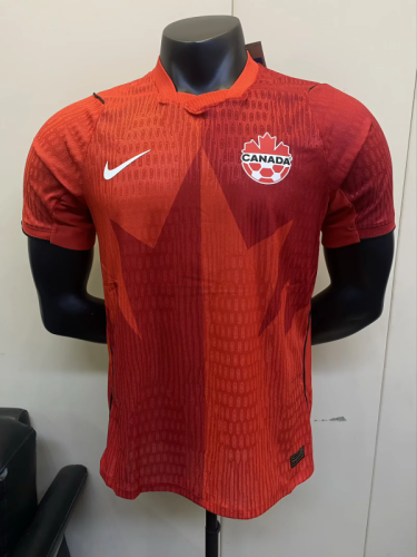Canada 2026 World Cup Home Player Version Jersey (The player version is more slim fit, it is recommended to buy one size larger)