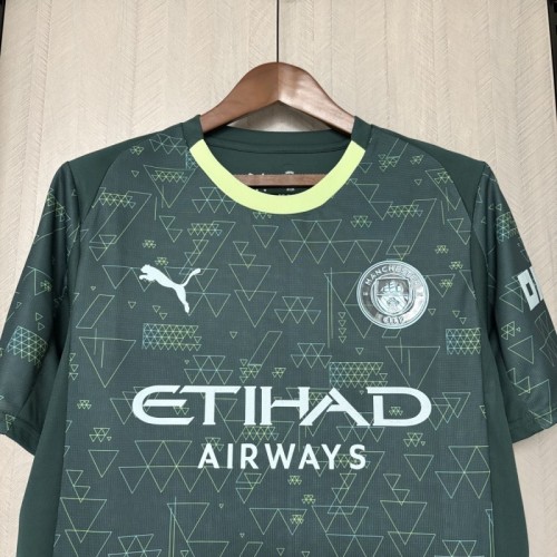 Manchester city 2025-26 Third away soccer jersey