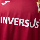 Real Murcia 2025-26 home red soccer jersey