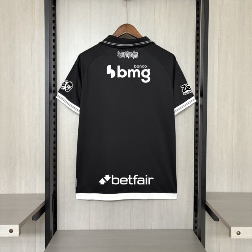 Vasco da Gama 2025-26 Home Soccer Jersey with all Sponsor